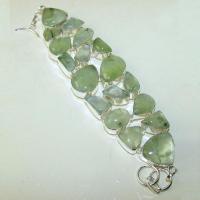 Prn 032d collier parure sautoir prehnite achat vente bijou argent 925