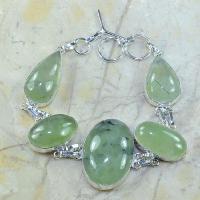 Prn 034a bracelet prehnite achat vente bijou argent 925