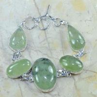 Prn 034c bracelet prehnite achat vente bijou argent 925