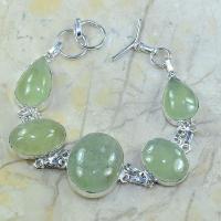 Prn 039a bracelet prehnite achat vente bijou argent 925