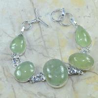 Prn 039c bracelet prehnite achat vente bijou argent 925