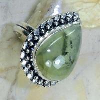 Prn 040c bague t56 prehnite achat vente bijou argent 925