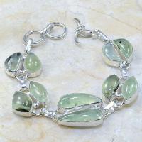 Prn 047a bracelet prehnite achat vente bijou argent 925