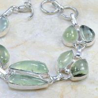 Prn 047b bracelet prehnite achat vente bijou argent 925