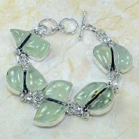 Prn 049a bracelet prehnite achat vente bijou argent 925