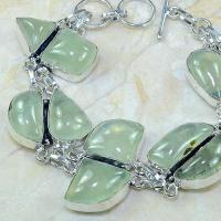 Prn 049b bracelet prehnite achat vente bijou argent 925