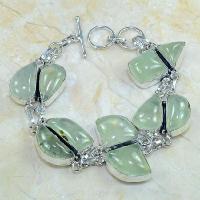 Prn 049c bracelet prehnite achat vente bijou argent 925