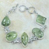 Prn 051c bracelet prehnite achat vente bijou argent 925