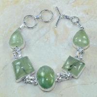 Prn 066a bracelet prehnite achat vente bijou argent 925