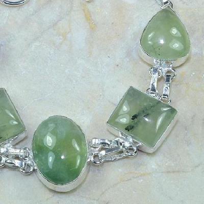 Prn 066c bracelet prehnite achat vente bijou argent 925