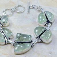 Prn 069c bracelet prehnite achat vente bijou argent 925