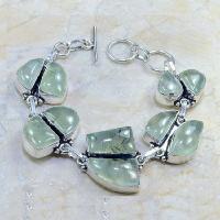 Prn 069d bracelet prehnite achat vente bijou argent 925