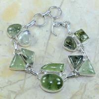 Prn 070a bracelet prehnite achat vente bijou argent 925