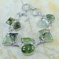 Prn 070d bracelet prehnite achat vente bijou argent 925