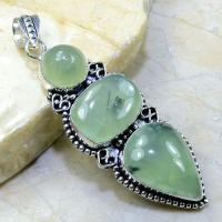 Prn 095a pendentif prehnite pendant achat vente bijou argent 925
