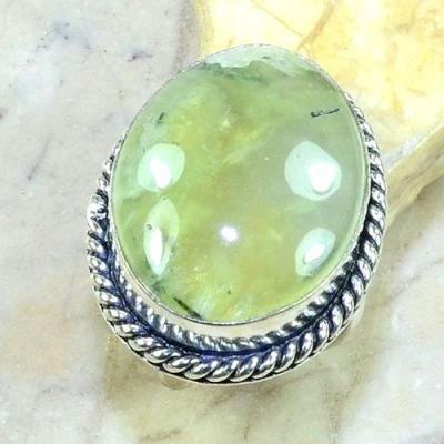 Prn 099a bague t61 prehnite achat vente bijou argent 925