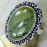 Prn 112c bague t61 prehnite chevaliere achat vente bijou argent 925