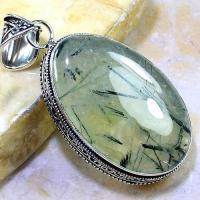 Prn 126c pendentif prehnite pendant achat vente bijou argent 925 