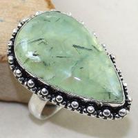 Prn 135b bague t58 prehnite chevaliere achat vente bijou argent 925