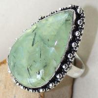 Prn 135c bague t58 prehnite chevaliere achat vente bijou argent 925