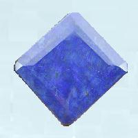 Pt 0024a saphir bleu inde pierre taillee facettee collection loisirs creatifs achat vente