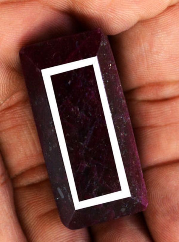 Pt 0054b rubis lithotherapie reiki pierre facettee collection loisirs creatifs achat vente