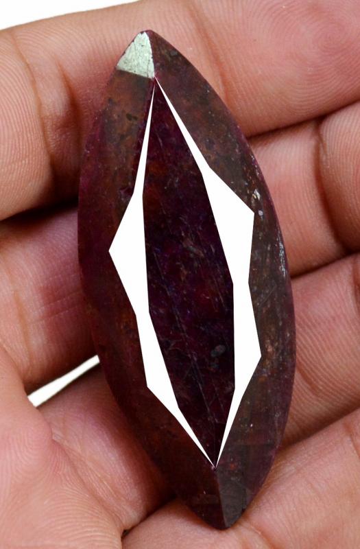 Pt 0055c rubis lithotherapie reiki pierre facettee collection loisirs creatifs achat vente