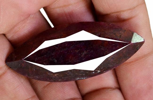 Pt 0055d rubis lithotherapie reiki pierre facettee collection loisirs creatifs achat vente