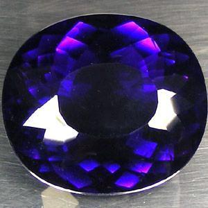 Pta 042a amethyste ovale 36x32x18mm 120carats uruguay pierre semi precieuse