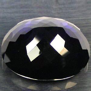 Pta 042b amethyste ovale 36x32x18mm 120carats uruguay pierre semi precieuse