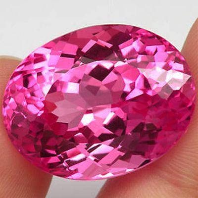 Ptp 043 topaze rouge if 22x17x12mm 38cts pierre precieuse taillee joaillerie bijouterie 1 
