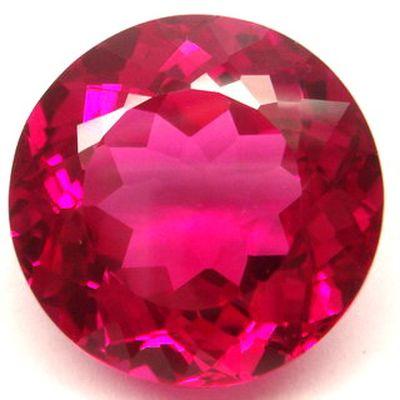 Ptp 090 topaze rouge 14x8mm 2 4gr pierre taillee joaillerie 1