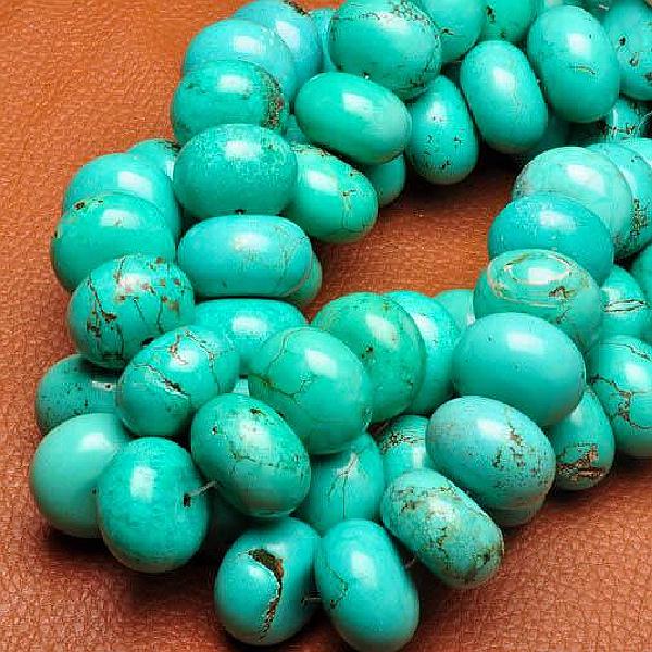 Ptq 008d perles turquoise 26x17mm achat vente loisirs creatifs