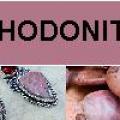 Rhodonite bandeau achat vente bijoux argent 925