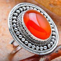 Bagues, Anneaux en Cornaline