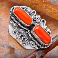 Ring97240 crf 189a bague chevaliere corail t60 achat vente bijou argent 925 jpg
