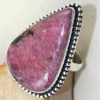 Rod 021c bague chevaliere t59 rhodonite achat vente bijou pierre lithotherapie argent 925 1