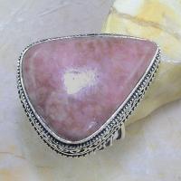 Rod 023a bague chevaliere t59 rhodonite achat vente bijou pierre lithotherapie argent 925 2