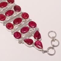 Ru 0300e bracelet rubis cachemire bijoux argent 925 achat vente