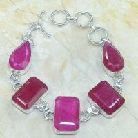 Ru 0317c bracelet rubis argent 925 achat vente