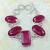 Ru 0349a bracelet rubis cachemire argent 925 achat vente bijou