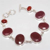 Ru 3877a bracelet rubis argent 925 achat vente