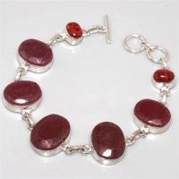 Ru 3877b bracelet rubis argent 925 achat vente