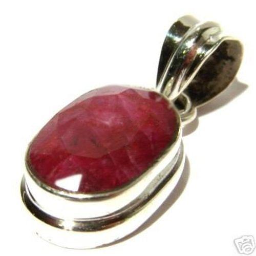 Rub 158a pendentif 35mm 10x18mm pendant rubis argent925