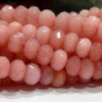 Rub 276 68 perles rubis rose x8mm 37cm 34gr 3