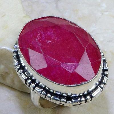 Rub 366a bague t54 rubis argent 925 achat vente