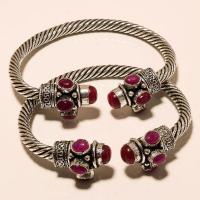 Rub 402c bracelet torque gaulois rubis achat vente bijou argent 925