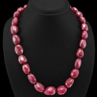 Rub 422a collier parure sautoir rubis cachemire bijou ethnique achat vente