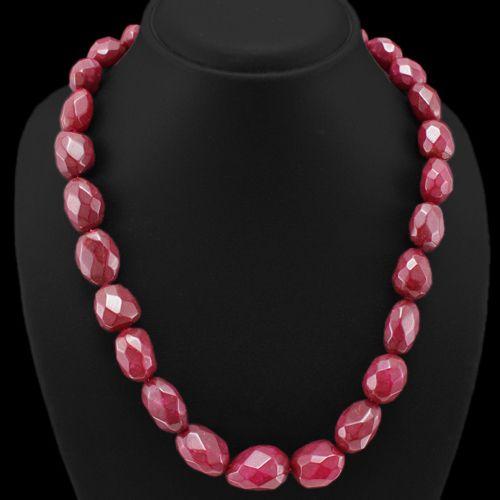Rub 422a collier parure sautoir rubis cachemire bijou ethnique achat vente
