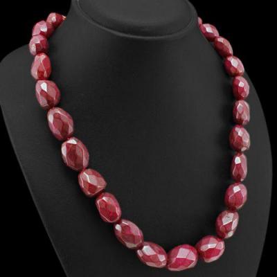 Rub 422b collier parure sautoir rubis cachemire bijou ethnique achat vente